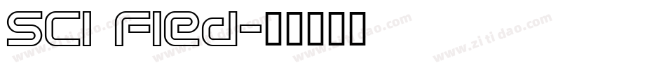 Sci Fied字体转换